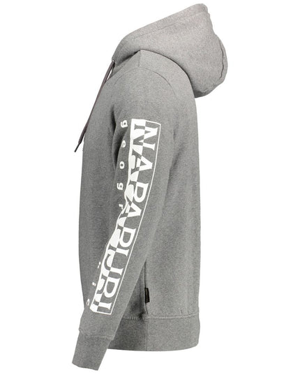 Napapijri Gray Cotton Men Sweater