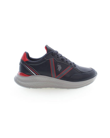 U.S. POLO ASSN. Blue Polyester Sneaker