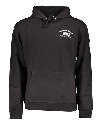 North Sails Black Cotton Men Sweater