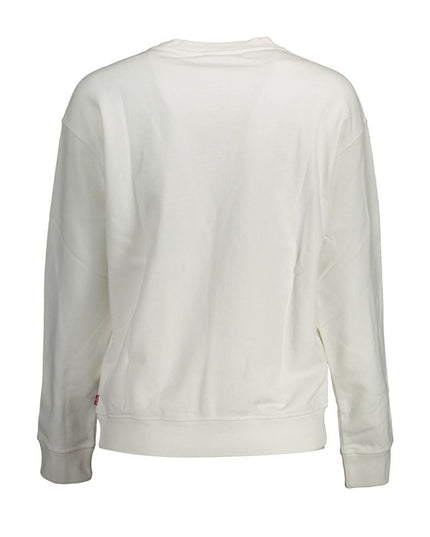 Levi's White Cotton Women Sweater