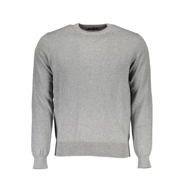 North Sails Gray Cotton Sweater