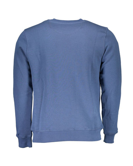 North Sails Blue Cotton Men Sweater