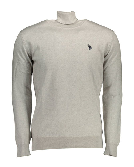 U.S. POLO ASSN. Gray Cotton Sweater
