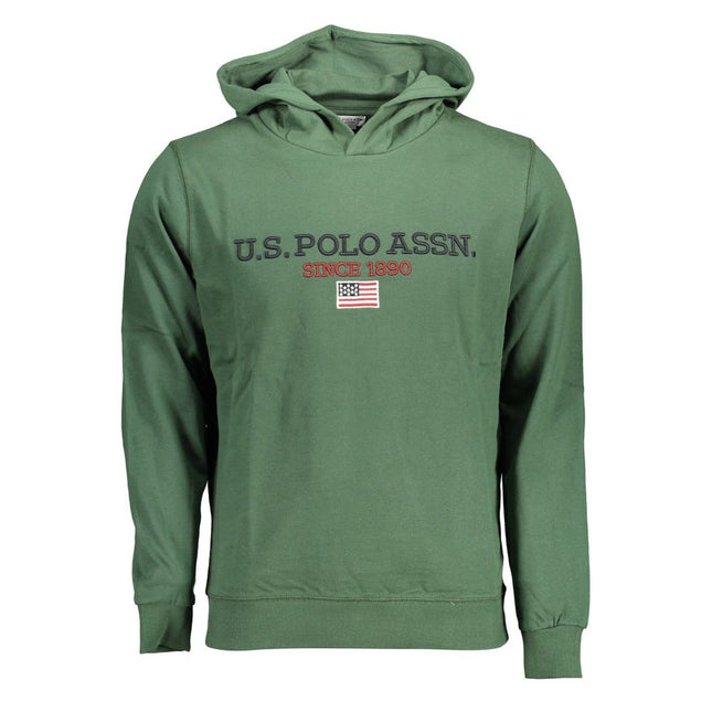 U.S. POLO ASSN. Green Cotton Sweatshirt