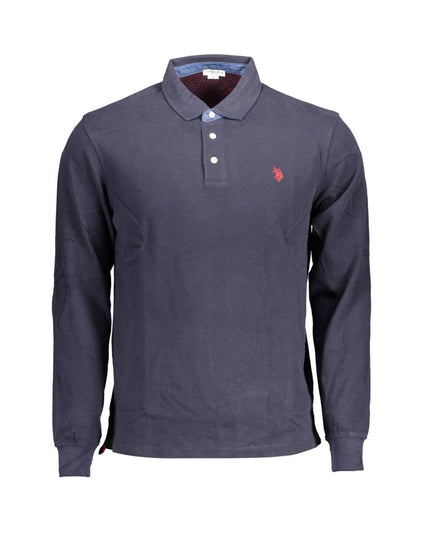 U.S. POLO ASSN. Blue Cotton Polo Shirt