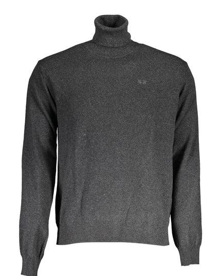 La Martina Gray Wool Sweater