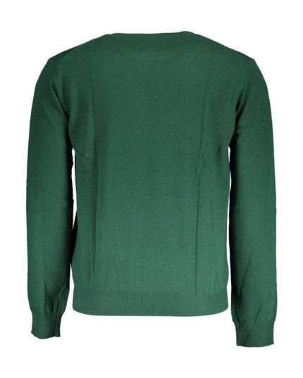 La Martina Green Wool Sweater