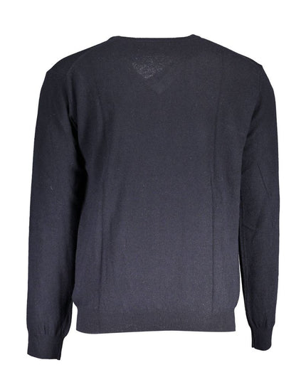 La Martina Blue Wool Sweater