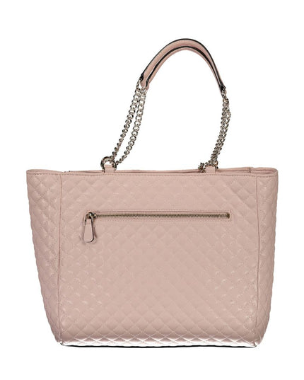 Guess Jeans Pink Polyethylene Handbag