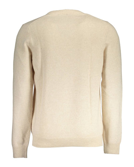 Lyle & Scott Beige Wool Sweater