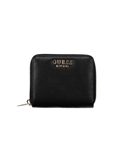 Guess Jeans Black Polyethylene Wallet
