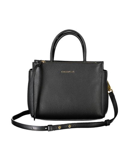 Coccinelle Black Leather Handbag