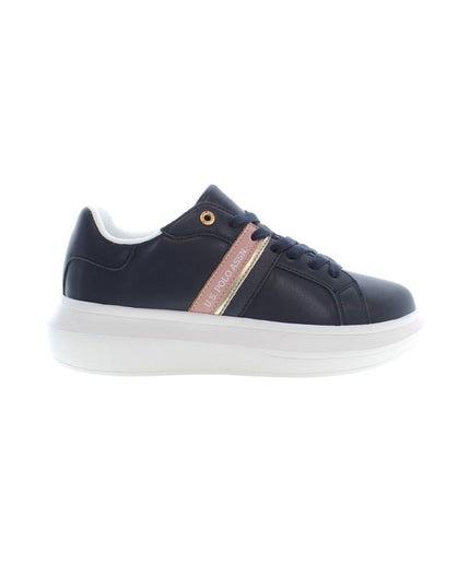 U.S. POLO ASSN. Blue Polyester Sneaker