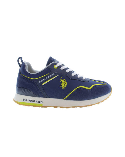 U.S. POLO ASSN. Blue Polyester Sneaker