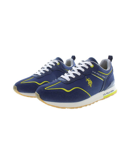 U.S. POLO ASSN. Blue Polyester Sneaker