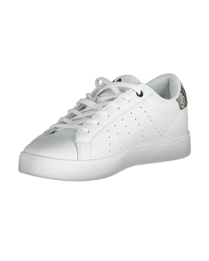 Fila White Polyester Sneaker