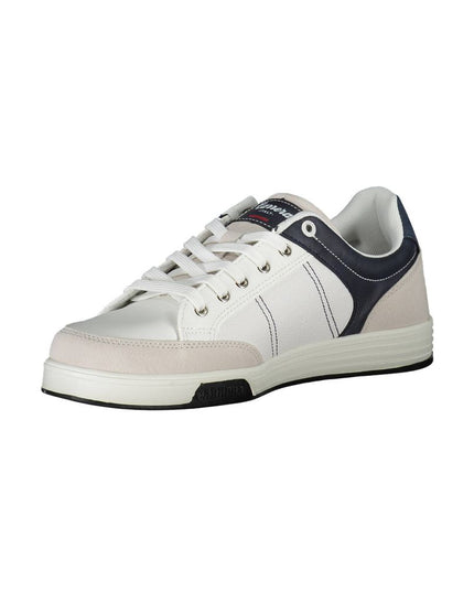 Carrera White Polyester Sneaker