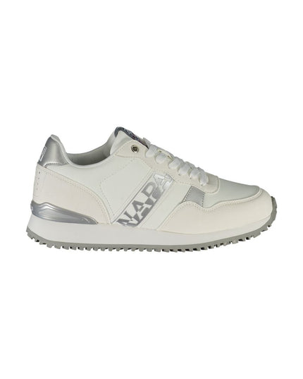 Napapijri White Polyester Sneaker