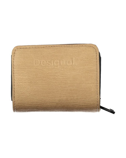 Desigual Brown Polyethylene Wallet