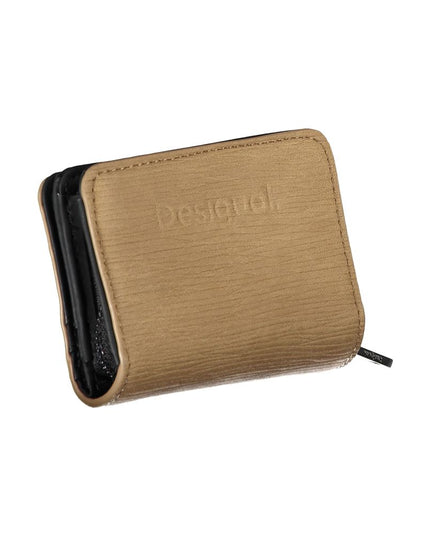 Desigual Brown Polyethylene Wallet