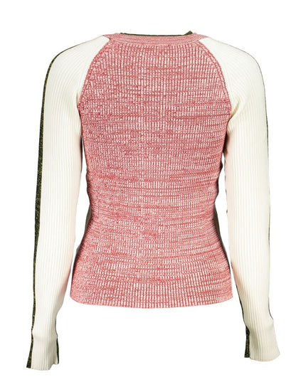 Desigual White Polyester Sweater
