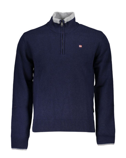 Napapijri Blue Fabric Sweater
