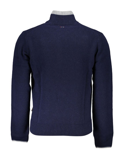 Napapijri Blue Fabric Sweater