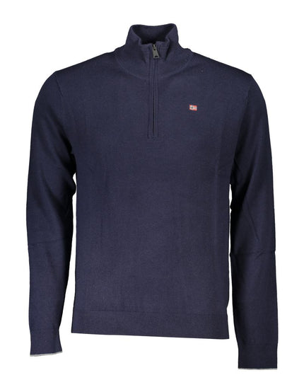 Napapijri Blue Fabric Sweater