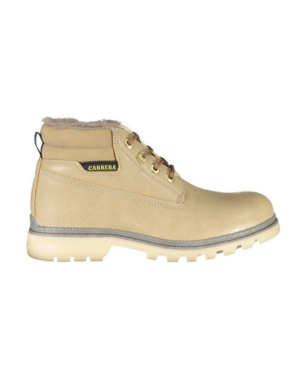 Carrera Beige Polyester Women Boot