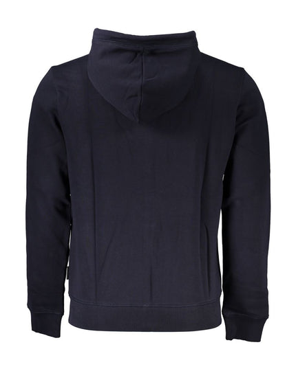 Napapijri Blue Cotton Men Sweatshirt