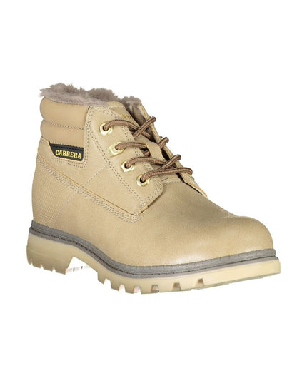 Carrera Beige Polyester Women Boot