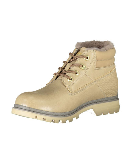 Carrera Beige Polyester Women Boot