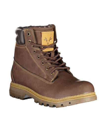 Carrera Brown Polyester Women Boot