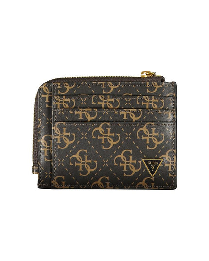 Guess Jeans Brown Leather Wallet