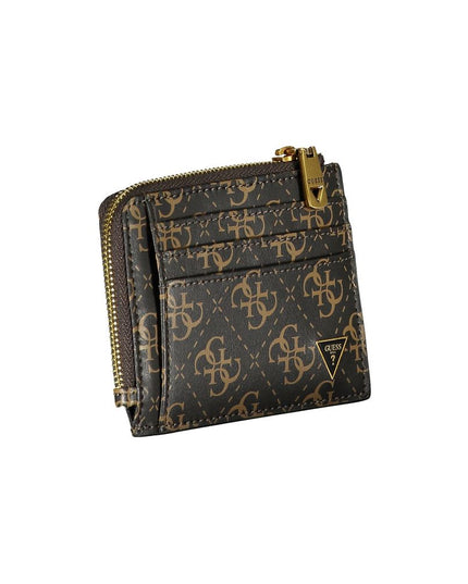 Guess Jeans Brown Leather Wallet