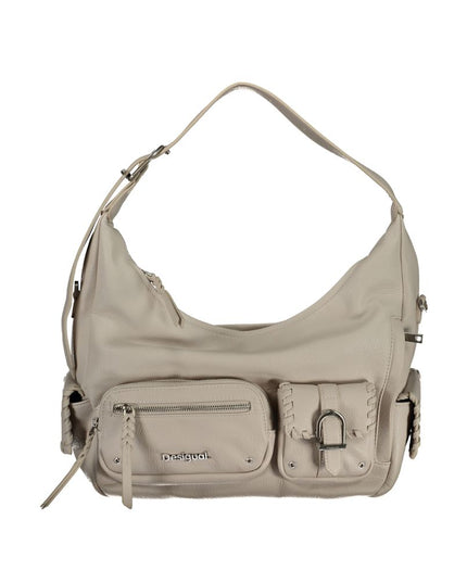 Desigual White Polyethylene Handbag
