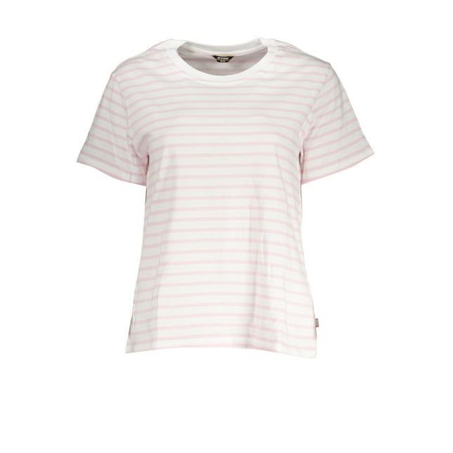 K-WAY White Cotton Women T-Shirt