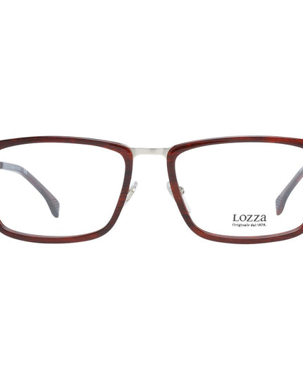 Lozza Red Metal & Plastic Glasses (Frames)