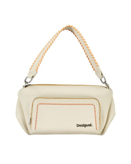 Desigual White Polyethylene Handbag