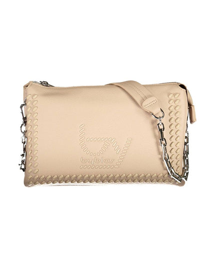 BYBLOS Beige Polyethylene Handbag