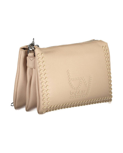 BYBLOS Beige Polyethylene Handbag