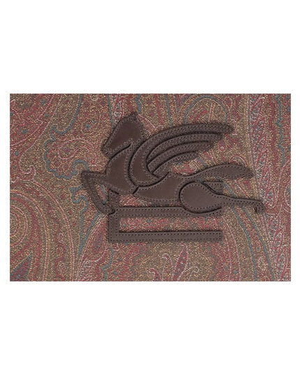 Etro Multicolor Cotton Clutch Bag