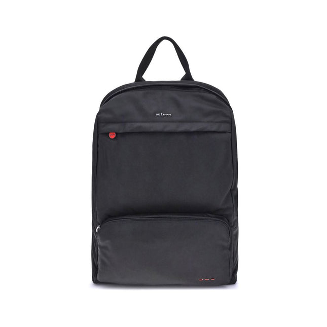 Kiton Black Polyamide Backpack