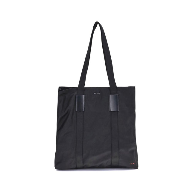 Kiton Black Nylon Handbag