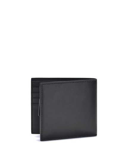 Dsquared² Black Calf Leather Bos Taurus Wallet