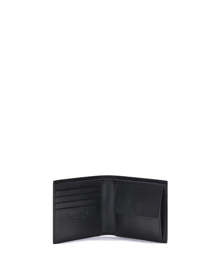 Dsquared² Black Calf Leather Bos Taurus Wallet