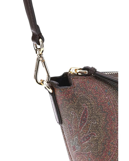 Etro Multicolor Cotton Shoulder Bag