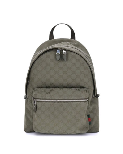 Gucci Green Cotton Backpack