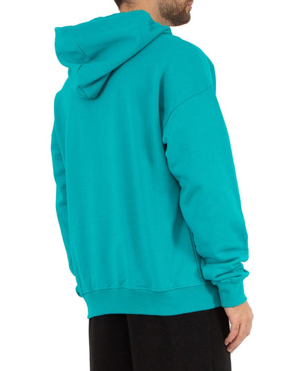 Comme Des Fuckdown Green Cotton Men Hoodie