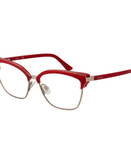 Guess Red Stainless Steel Glasses (Frames)